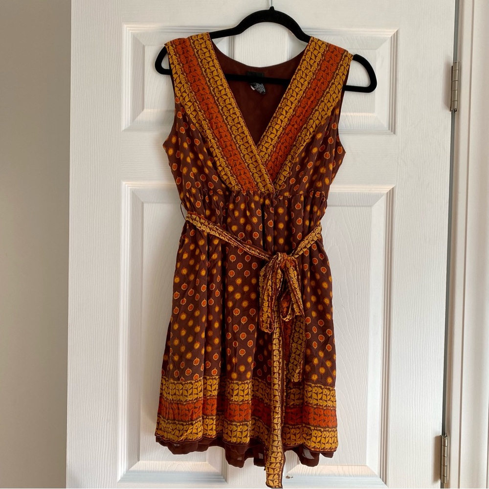 Anna Sui Size Medium Vintage Inspired Wrap Tank